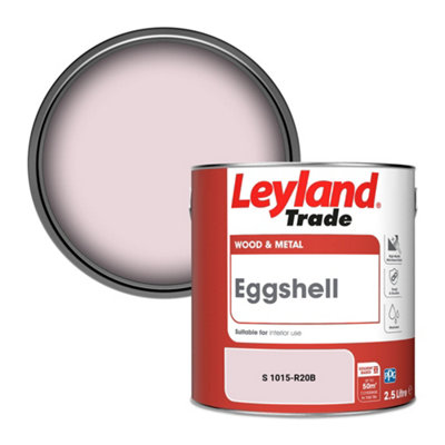 Leyland Trade Wood & Metal Eggshell Paint (S 1015-R20B) 2.5L from B&Q