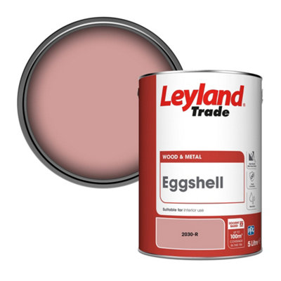 B&Q -  Wood & Metal Eggshell Paint (2030-R) 5L