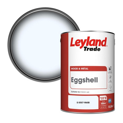 Leyland Trade Wood & Metal Eggshell Paint (S 0507-R60B) 5L from B&Q