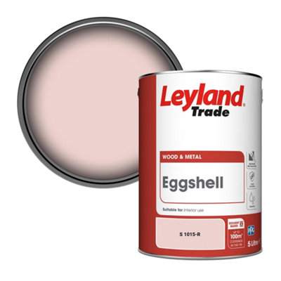 B&Q -  Wood & Metal Eggshell Paint (S 1015-R) 5L