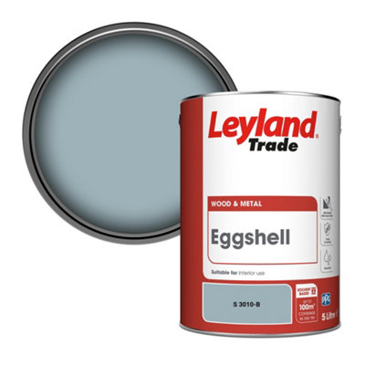 Leyland Trade Wood & Metal Eggshell Paint (S 3010-B) 5L from B&Q