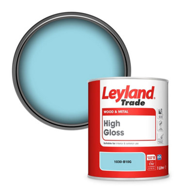 Leyland Trade Wood & Metal High Gloss Paint (1030-B10G) 1L from B&Q