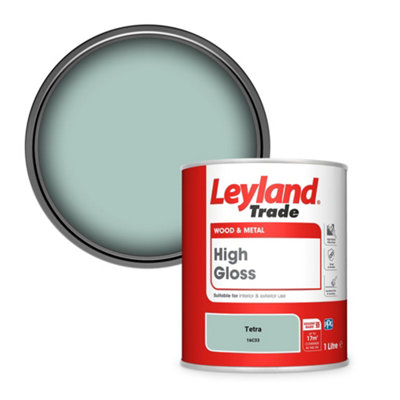 Leyland Trade Wood & Metal High Gloss Paint Tetra (16C33) 1L from B&Q