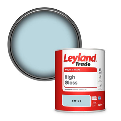 Leyland Trade Wood & Metal High Gloss Paint (S 1515-B) 1L from B&Q