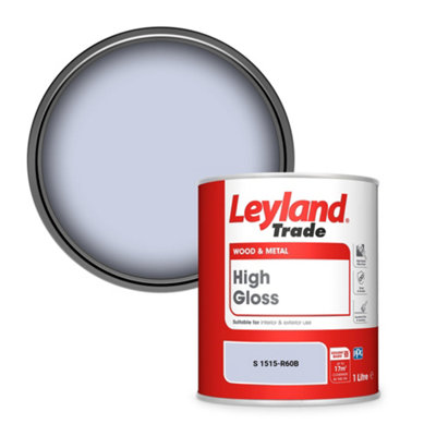 Leyland Trade Wood & Metal High Gloss Paint (S 1515-R60B) 1L from B&Q