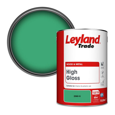 Leyland Trade Wood & Metal High Gloss Paint (2060-G) 5L from B&Q