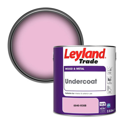 Leyland Trade Wood & Metal Undercoat Paint (0040-R30B) 2.5L from B&Q