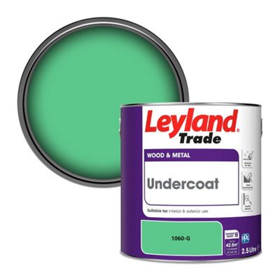 Leyland Trade Wood & Metal Undercoat Paint (1060-G) 2.5L from B&Q