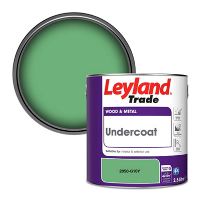 Leyland Trade Wood & Metal Undercoat Paint (2050-G10Y) 2.5L from B&Q