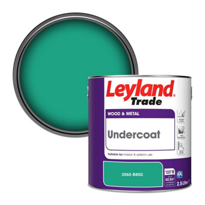 Leyland Trade Wood & Metal Undercoat Paint (2060-B80G) 2.5L from B&Q