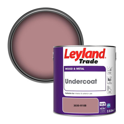 Leyland Trade Wood & Metal Undercoat Paint (3030-R10B) 2.5L from B&Q