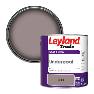 Leyland Trade Wood & Metal Undercoat Paint (4010-R) 2.5L from B&Q