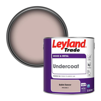 Leyland Trade Wood & Metal Undercoat Paint Ballet Dancer (Ppg1056-3) 2.5L from B&Q