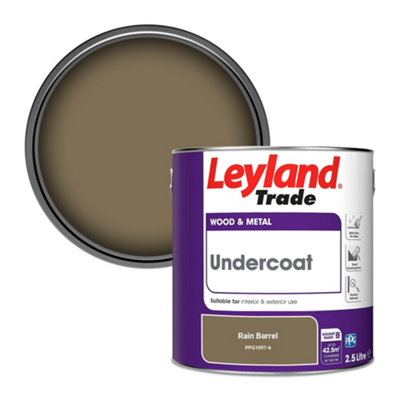 Leyland Trade Wood & Metal Undercoat Paint Rain Barrel (Ppg1097-6) 2.5L from B&Q