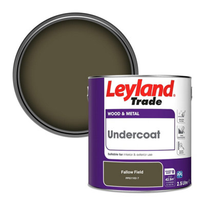 Leyland Trade Wood & Metal Undercoat Paint Fallow Field (Ppg1102-7) 2.5L from B&Q