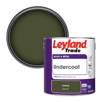 Leyland Trade Wood & Metal Undercoat Paint Pinetop (Ppg1125-7) 2.5L from B&Q