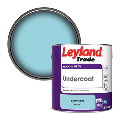 Leyland Trade Wood & Metal Undercoat Paint Sunny Spell (Ppg1236-4) 2.5L from B&Q