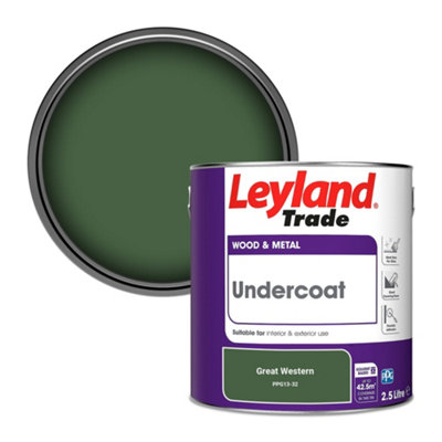 Leyland Trade Wood & Metal Undercoat Paint Great Western (Ppg13-32) 2.5L from B&Q
