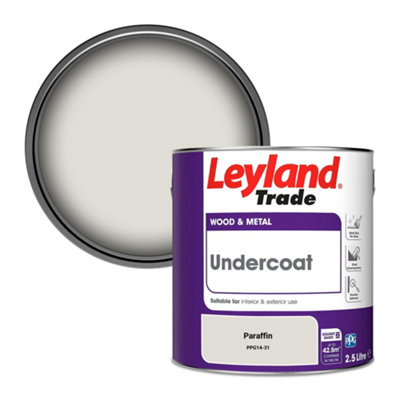 Leyland Trade Wood & Metal Undercoat Paint Paraffin (Ppg14-31) 2.5L from B&Q