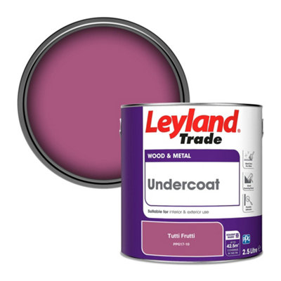 Leyland Trade Wood & Metal Undercoat Paint Tutti Frutti (Ppg17-10) 2.5L from B&Q