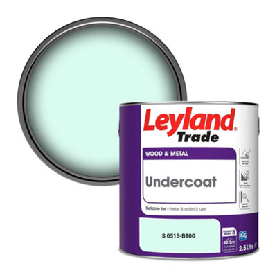 Leyland Trade Wood & Metal Undercoat Paint (S 0515-B80G) 2.5L from B&Q