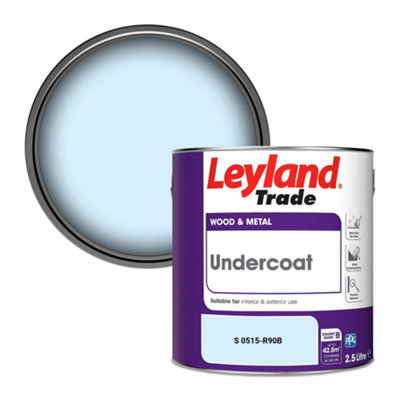 Leyland Trade Wood & Metal Undercoat Paint (S 0515-R90B) 2.5L from B&Q