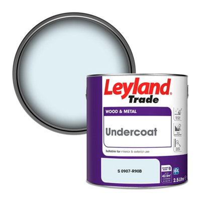 Leyland Trade Wood & Metal Undercoat Paint (S 0907-R90B) 2.5L from B&Q