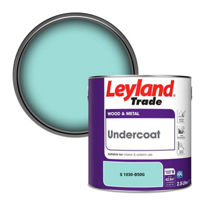 Leyland Trade Wood & Metal Undercoat Paint (S 1030-B50G) 2.5L from B&Q