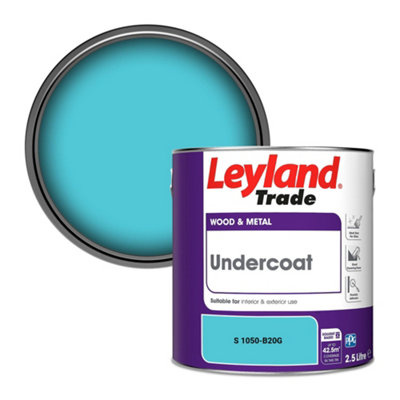 Leyland Trade Wood & Metal Undercoat Paint (S 1050-B20G) 2.5L from B&Q