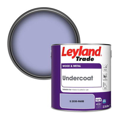 Leyland Trade Wood & Metal Undercoat Paint (S 2030-R60B) 2.5L from B&Q