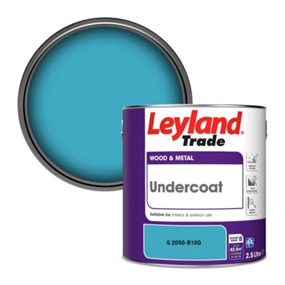Leyland Trade Wood & Metal Undercoat Paint (S 2050-B10G) 2.5L from B&Q