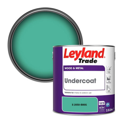 Leyland Trade Wood & Metal Undercoat Paint (S 2050-B80G) 2.5L from B&Q