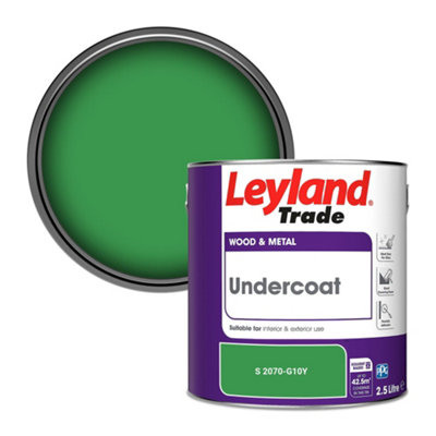 Leyland Trade Wood & Metal Undercoat Paint (S 2070-G10Y) 2.5L from B&Q
