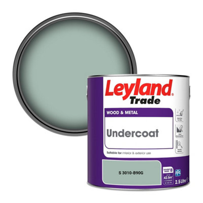Leyland Trade Wood & Metal Undercoat Paint (S 3010-B90G) 2.5L from B&Q
