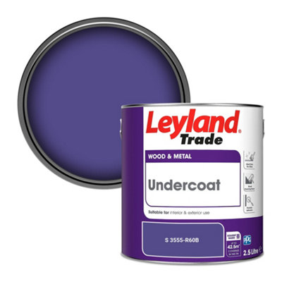Leyland Trade Wood & Metal Undercoat Paint (S 3555-R60B) 2.5L from B&Q