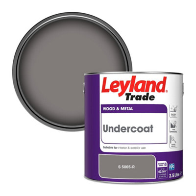 Leyland Trade Wood & Metal Undercoat Paint (S 5005-R) 2.5L from B&Q