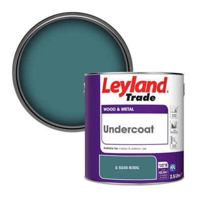 Leyland Trade Wood & Metal Undercoat Paint (S 5030-B30G) 2.5L from B&Q