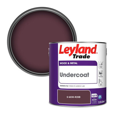 Leyland Trade Wood & Metal Undercoat Paint (S 6030-R20B) 2.5L from B&Q