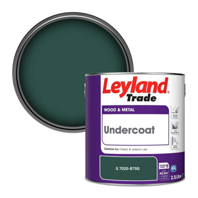 Leyland Trade Wood & Metal Undercoat Paint (S 7020-B70G) 2.5L from B&Q