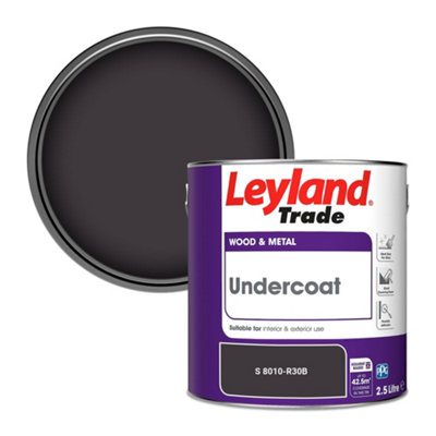 Leyland Trade Wood & Metal Undercoat Paint (S 8010-R30B) 2.5L from B&Q