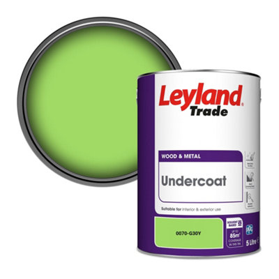 Leyland Trade Wood & Metal Undercoat Paint (0070-G30Y) 5L from B&Q