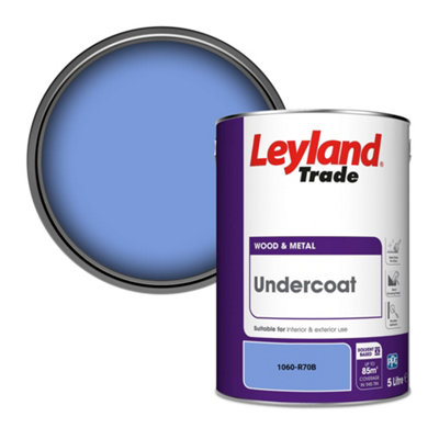 Leyland Trade Wood & Metal Undercoat Paint (1060-R70B) 5L from B&Q