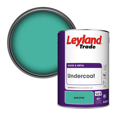 Leyland Trade Wood & Metal Undercoat Paint (2050-B70G) 5L from B&Q