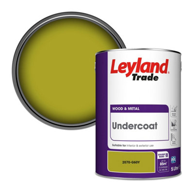 Leyland Trade Wood & Metal Undercoat Paint (2070-G60Y) 5L from B&Q