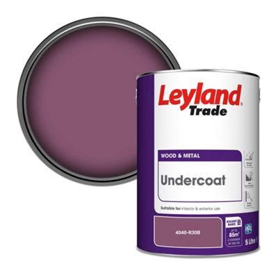 Leyland Trade Wood & Metal Undercoat Paint (4040-R30B) 5L from B&Q