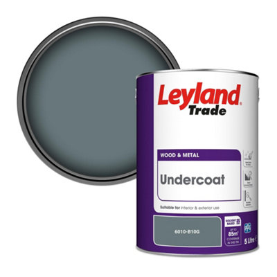 Leyland Trade Wood & Metal Undercoat Paint (6010-B10G) 5L from B&Q