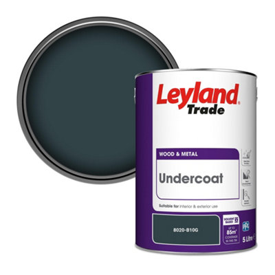 Leyland Trade Wood & Metal Undercoat Paint (8020-B10G) 5L from B&Q