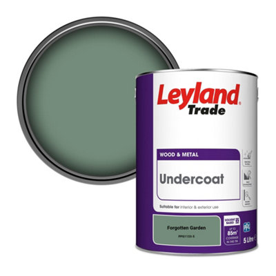 Leyland Trade Wood & Metal Undercoat Paint Forgotten Garden (Ppg1133-5) 5L from B&Q