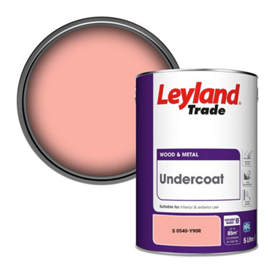 Leyland Trade Wood & Metal Undercoat Paint (S 0540-Y90R) 5L from B&Q