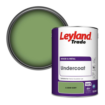 B&Q -  Wood & Metal Undercoat Paint (S 3040-G30Y) 5L